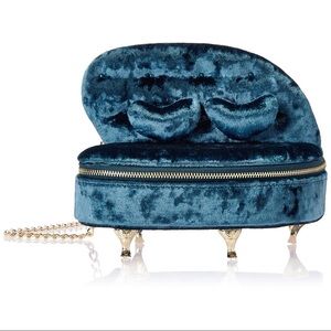 Hersey Johnson Velvet Sofa Purse